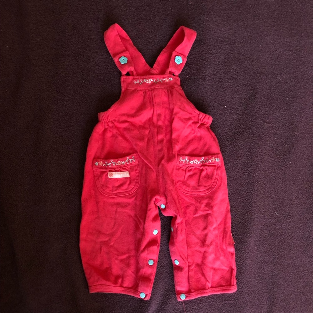 Bib pants for baby girl